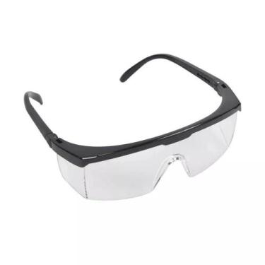Imagem de EPI Óculos De Segurança Com Lentes Transparentes, Hastes Ajustáveis, P