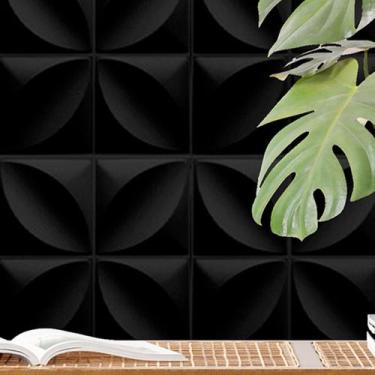 Imagem de 80 Placas PVC 3d Revestimento de Parede Decorativa Petalas Alto relevo
