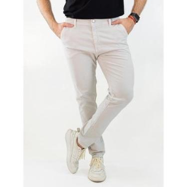Imagem de Calça Masculina Skinny Sarja Clássica Bolso Social Algodão Anticorpus-Masculino