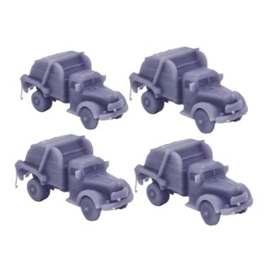 Imagem de Outland Models Conjunto de caminhão de lixo vintage miniatura escala 1:220 Z