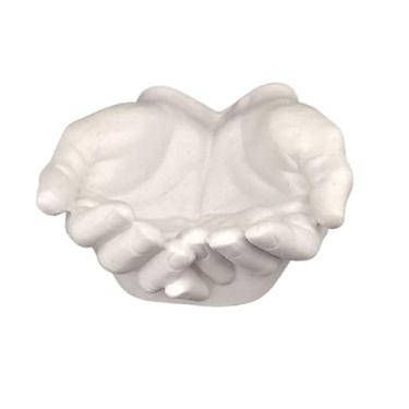 Imagem de Conjunto de 2 ornamentos esculturais artesanais para decoração de casa, quarto, sala de estar e escritório