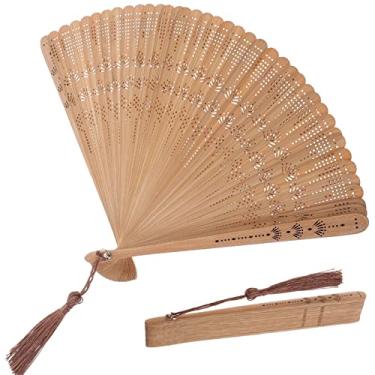 Imagem de Ventilador de seda ventilador portátil homens presentes o presente vintage leques de mão bambu seda ventilador dobrável leques de madeira mão edm ventilador vintage ventilador de mão para mulheres fãs