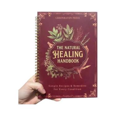 Imagem de Guia De Cura Herbal: Livro Espiral Com Receitas Passo a Passo Para Saú