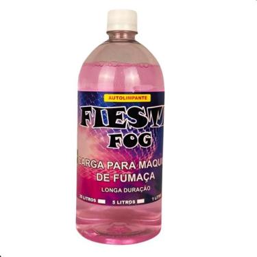Imagem de Líquido Fumaça Máquina Aroma Morango 1 Litro Fiesta Fog - Frog