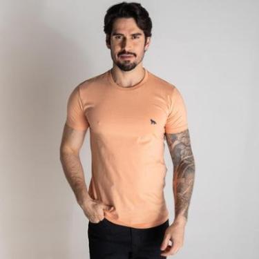 Imagem de Camiseta Acostamento Wolf Rosa Claro-Masculino