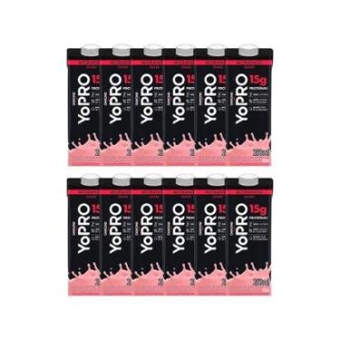 Imagem de Kit 12 Bebida Láctea UHT Proteica com 15g 250ml-Unissex