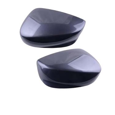 Imagem de Capa protetora brilhante preto cinza porta espelho escudo Compatível com honda accord 2008 2009 2010 2011 2012 acessórios retrovisores do carro(Gray)