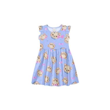Imagem de Vestido Bebê Infantil Manga Curta Alakazoo Ref. 46600-Feminino