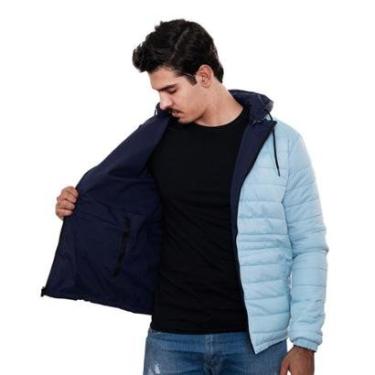 Imagem de Jaqueta Masculina dupla face com capuz removível bobojaco - JP-Feminino