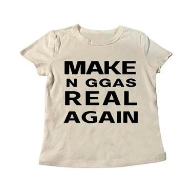 Imagem de Camiseta Feminina Gótica Hip Hop De Manga Curta Harajuku Punk Com Esta