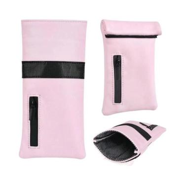 Imagem de Bolsa De Armazenamento À Prova De Cheiro Em Couro PU Tamanho Pocket Pa