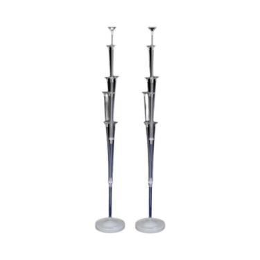 Imagem de Suporte Para Balões Com Base, 2 Conjuntos De Suporte De Coluna De Balõ