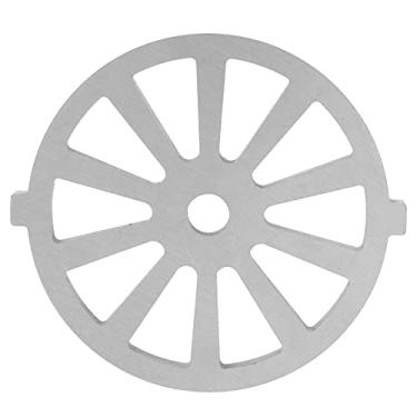 Imagem de Acessório da lâmina do moedor de carne Substituição da placa de corte de moagem de aço inoxidável Durável de qualidade alimentar Seguro para cozinha Carne Legumes Alho Gengibre