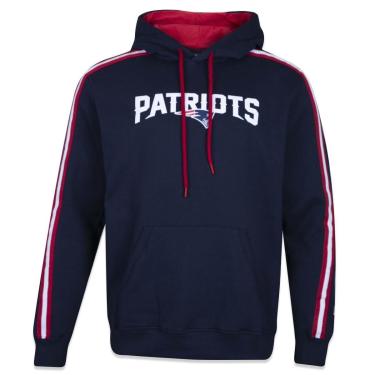 Imagem de Moletom Canguru Fechado NFL New Engl And Patriots World New Era Masculino-Masculino