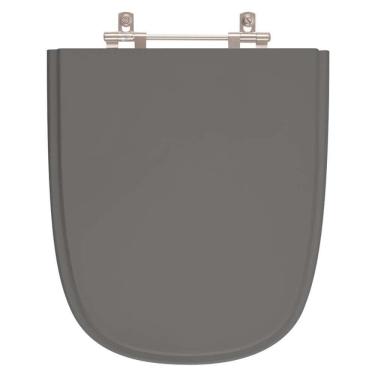 Imagem de Assento Sanitário Ibiza Ambar (cinza Escuro) Para Vaso Incepa