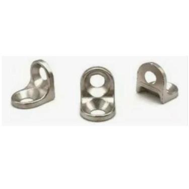 Imagem de Suporte Cantoneira Niquelada Leve 2 Furos Vazado 500 Peças - Paraiso F