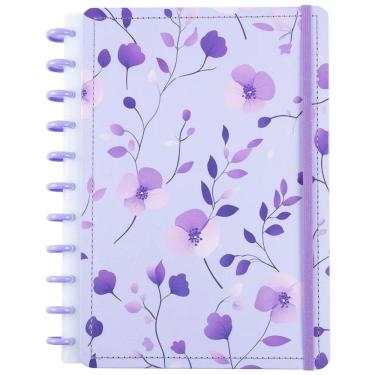 Imagem de Caderno de Disco Grande 80 Folhas - Violeta DK21E284 - Disko