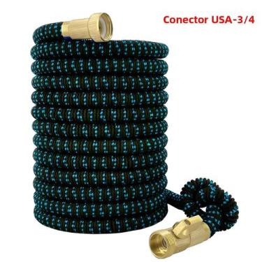 Imagem de Mangueira De Jardim Expansível De 3/4 Polegadas Com Conector E Cabeça 