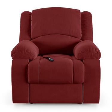 Imagem de Poltrona do Papai Reclinável Sala de Cinema Barcelona Controle Power E