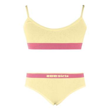 Imagem de Conjunto Top e Calcinha Tanga Infantil Amanhecer Zee Rucci, P