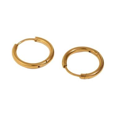 Imagem de Brincos Huggie Hoop Com Cristais Transparentes E Pedras Preciosas, Rev