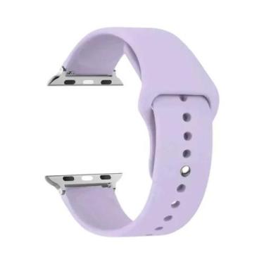 Imagem de Pulseira De Silicone Para Apple Watch Série 7 6 5 4 3 SE 8 Ultra 38mm 
