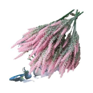 Imagem de Flores Artificiais Multicoloridas De Lavanda 5-10 Peças Para Decoração