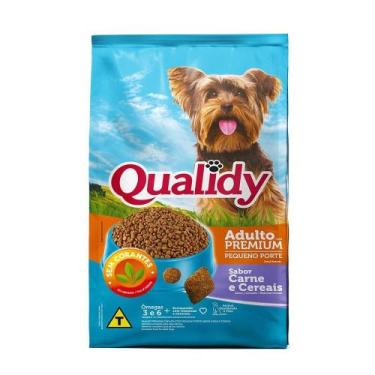 Imagem de Ração para Cães Qualidy Premium Adultos de Pequeno Porte - Carne e Cer