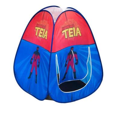 Imagem de Toca Barraca Casinha Dobrável Pop Up Homem Teia Diversão - Fabricando,