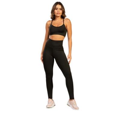 Imagem de Conjunto Top e Calça Fitness Roupa para Academia Moda Fitness - Vekyo,