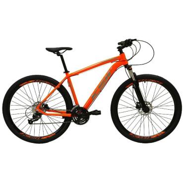 Imagem de  Bicicleta Aro 29 Ksw Xlt Alumínio 24v Câmbios Shimano Garfo com Trava no Ombro - Laranja