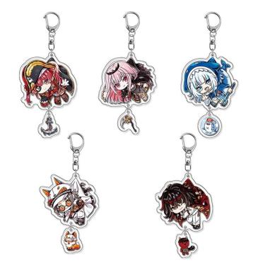 Imagem de Chaveiro de acrílico Rainbow Society Virtual YouTuber Chibi C