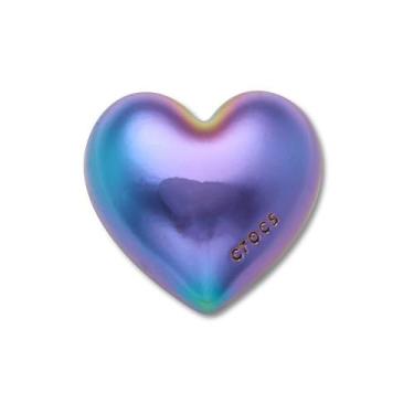 Imagem de Jibbitz Coração Bolha Iridescente Único - CROCS, Unico, Un