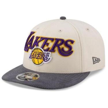 Imagem de BONE NEW ERA 9FIFTY LOS ANGELES LAKERS NBA BEGE-Unissex