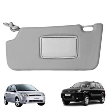 Imagem de Quebra Sol C/Espelho Fiesta Ecosport 2003-2013 Ld Esquerdo - NEWTEC