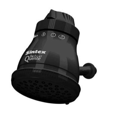 Imagem de Ducha 4 Tempos Banho Quente Black Piano Sintex 220V 7000W, Único