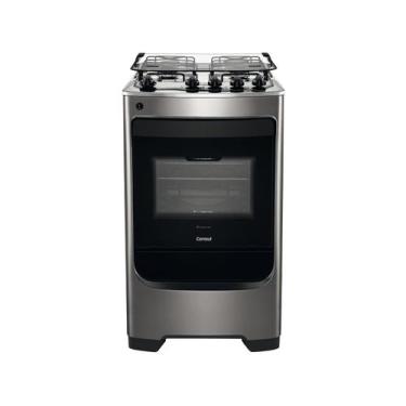 Imagem de Fogão 4 Bocas Consul CF04NAR Acendimento Automático, Prata, Bivolt