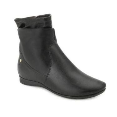 Imagem de Bota Comfortflex Salto Anabela Cano Curto Joanete 2591302 Cor:;Tamanho:37-Feminino