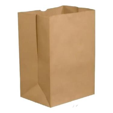 Imagem de Saco Delivery Papel Kraft 24x14x30cm Sacola Kraft 100 Unidad - Congrat
