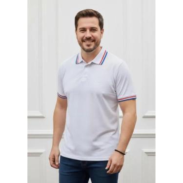 Imagem de Camisa Polo Cotton Premium Yacht Master - Branco, Branco, GG