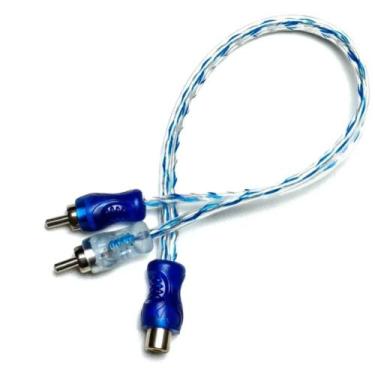 Imagem de Cabo rca y injetado azul/prata transparente 2m 1f - SVART