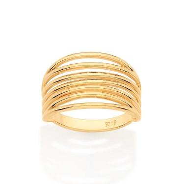 Imagem de Maxi anel 18k  513290 Rommanel, Dourado, 22