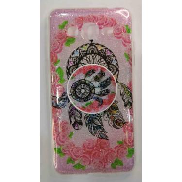 Imagem de Capa Capinha Compatível Com sumsung Galaxy j2 prime g530 C/ Suporte De