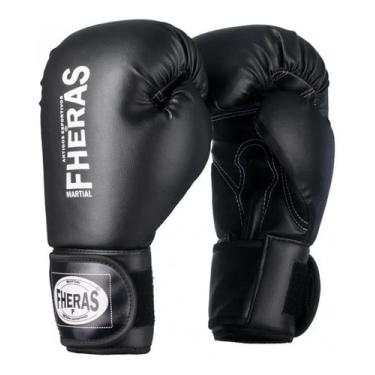 Imagem de Luva profissional para luta Muay Thai, MMA E Boxe Original Fheras, Pre