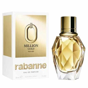 Imagem de Perfume rabanne feminino million gold for her eau de parfum - Paco Rab