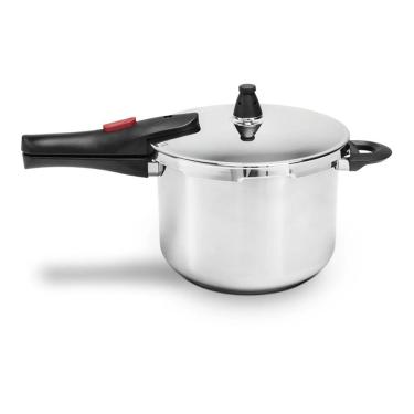 Imagem de Panela de Pressão Ultra Aço Inox Fundo Triplo 4L Ø20cm com 4 Dispositivos de Segurança...