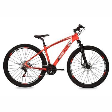 Imagem de Bicicleta Flexus 3.1 Mountain Bike Aro 29 Quadro Alumínio 21 Marchas Free Action Laranj...