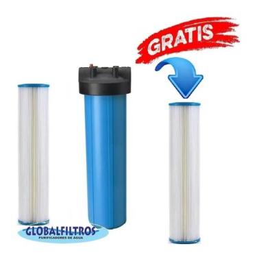 Imagem de Filtro Poço Artesiano Prédio Alta Vazão 6000 L/h Conexão 32mm - Global