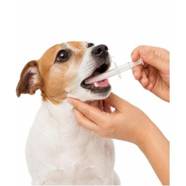 Imagem de Seringa Aplicador de Comprimidos e Pílulas para Cães e Gatos  Medicaçã