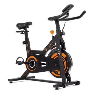 Imagem de Bicicleta Spinning Evolution Nutrition SP 210 Residencial Correia Disco de Inércia 8kg Uso Doméstico